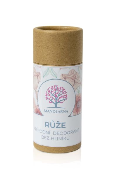 Přírodní deodorant s vůní růže
