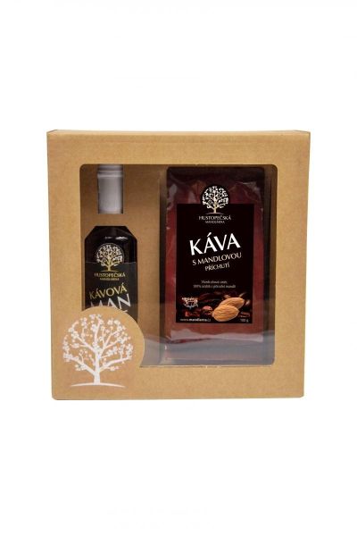 Dárkový set: Mandlovka a mandlová káva