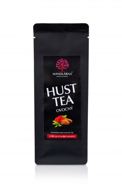 HUSTtea - ovocný čaj s mandlovou příchutí