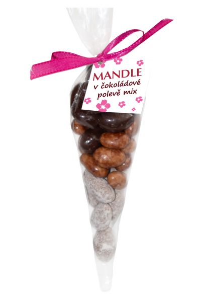 Mandle sladké karamel, čokoláda