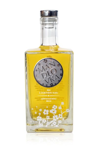 Mandlovka z dubového sudu 2025 v dárkové krabičce