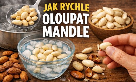 Jak oloupat mandle? Jak je zbavit slupky?